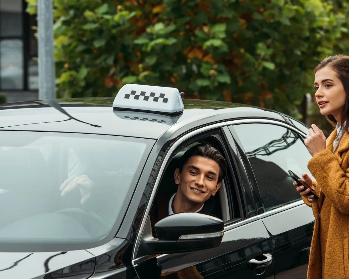 Professional uniformed chauffeur with a premium vehicle in Kerala