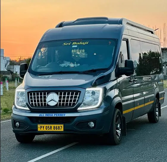 Urbania — Premium Group Travel vehicle available for chauffeur-driven hire in Kerala
